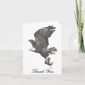 Bald Eagle Thank You Card