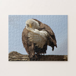 Bald Eagle (The bird giving the bird) Jigsaw Puzzle