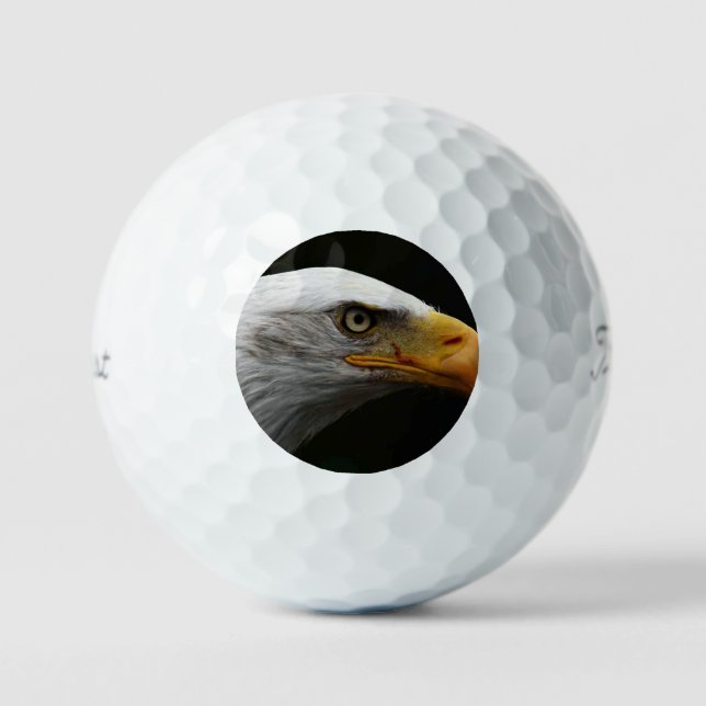Bald Eagle tpv1 gbcna Golf Balls (Front)