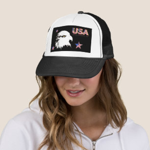 Bald Eagle Trucker Hat