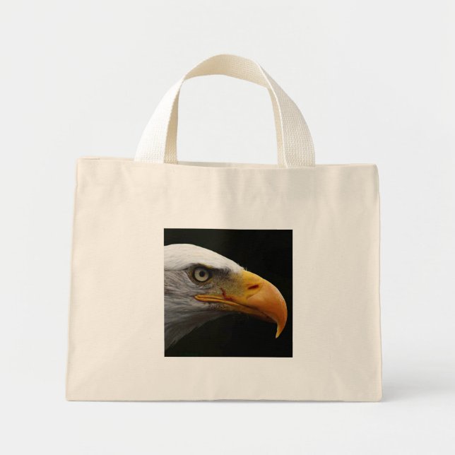 Bald Eagle ttcna Mini Tote Bag (Front)