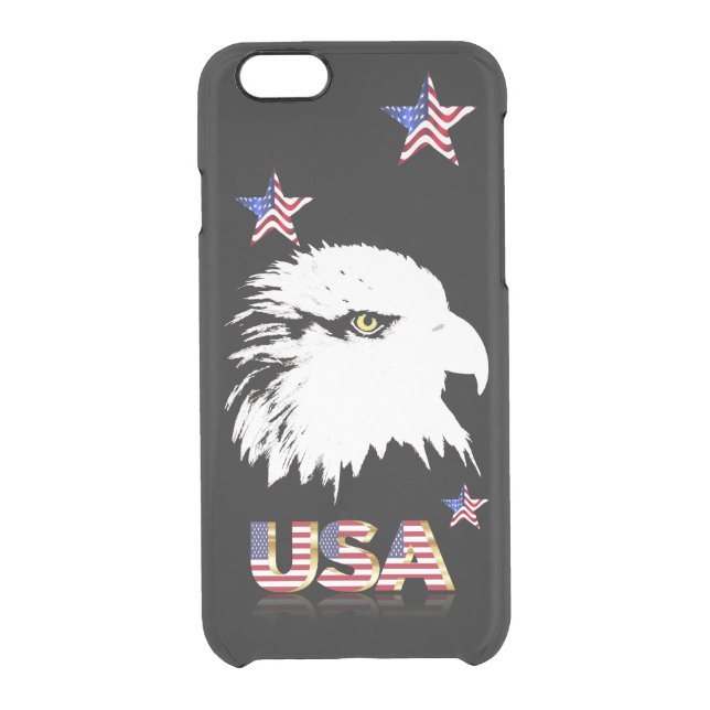 Bald Eagle Uncommon iPhone Case (Back)