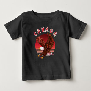 Bald Eagle Wildlife - Canada Baby T-Shirt
