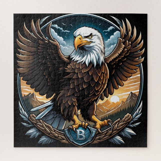 Bald Eagle Wildlife Jigsaw Puzzle (Vertical)