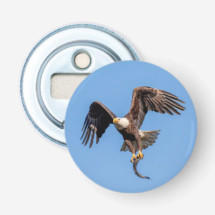 Bald Eagle with a fish Bottle Opener