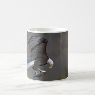 Bald Eagle with a fish Coffee Mug