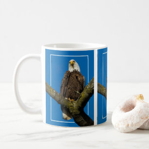 Bald Eagle With Border Coffee Mug