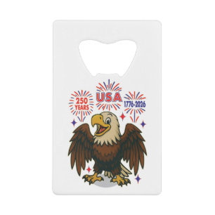 Bald Eagle with Fireworks– USA 250 Years 1776-2026