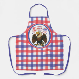 Bald Eagle with Fireworks– USA 250 Years 1776-2026 Apron