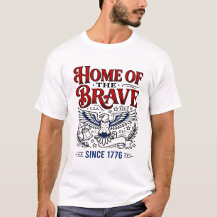 Bald Eagle With Outstretched Wings America T-Shirt
