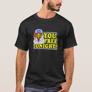 Bald Eagle Women Men Vintage 4th Of July You Free  T-Shirt