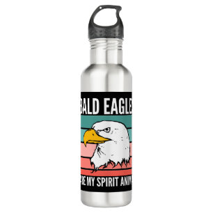 Bald Eagles Are My Spirit Animal 710 Ml Water Bottle