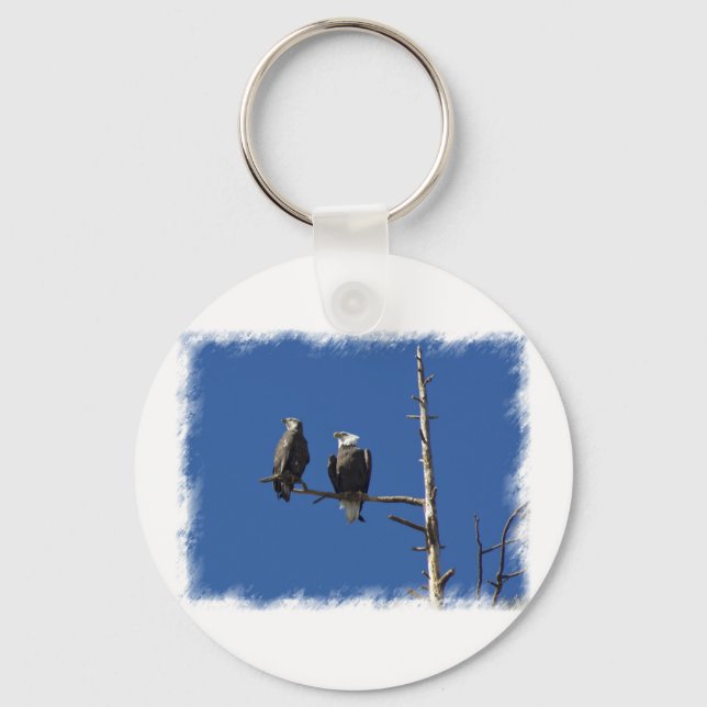 Bald Eagles Key Ring (Front)