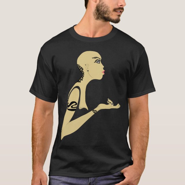 bald girl T-Shirt (Front)