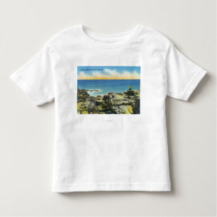 Bald Head Cliffs View of the Rocks and Surf Toddler T-Shirt