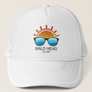 Bald Head Island North Carolina Sunglasses Trucker Hat