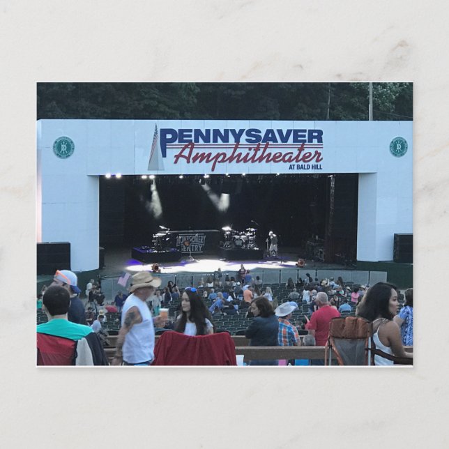 Bald Hill Amphitheatre Postcard (Front)