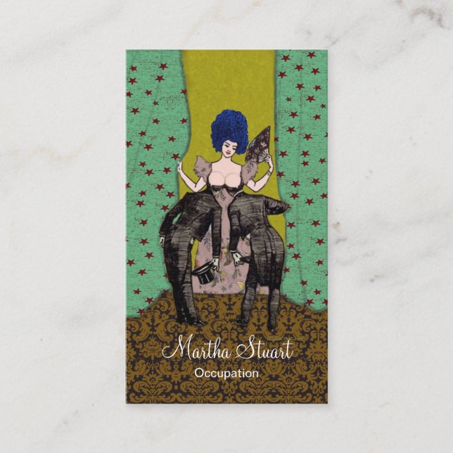 Bald Men ~ Business Card (Front)