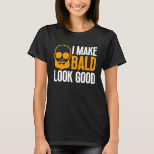 Bald Men Hair Loss Balding Dad Baldness 2 T-Shirt