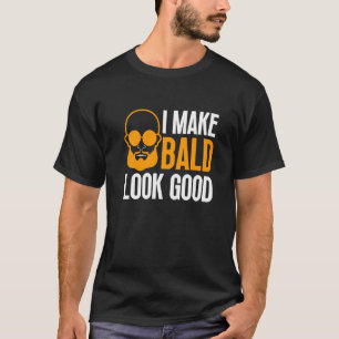 Bald Men Hair Loss Balding Dad Baldness 3 T-Shirt