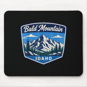 Bald mountain idaho mountain hiking outdoor mouse pad