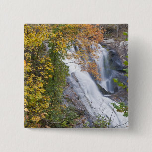 Bald River Falls 15 Cm Square Badge