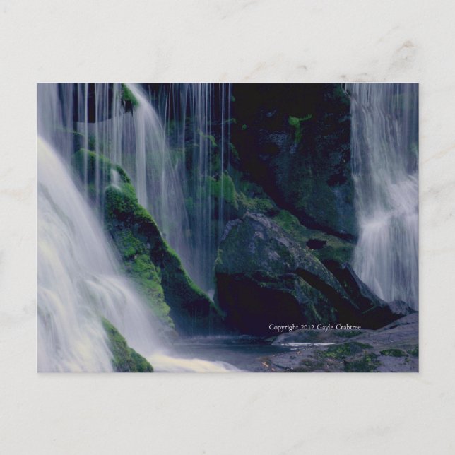 Bald River Falls Postcard (Front)