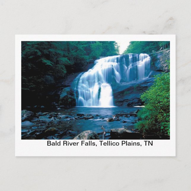Bald River Falls Postcard (Front)