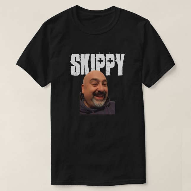 Bald Skippy T-Shirt (Design Front)