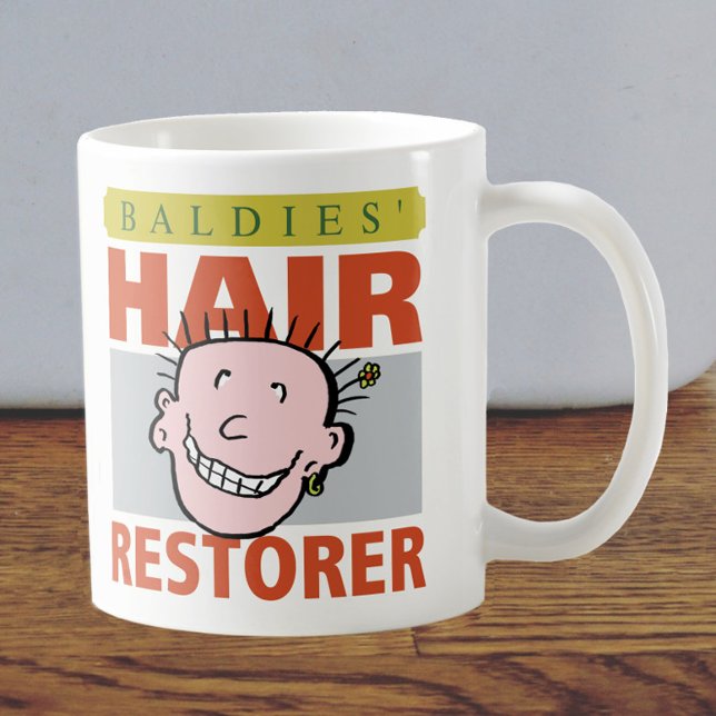 Baldies Hair Restorer Coffee Mug (Creator Uploaded)