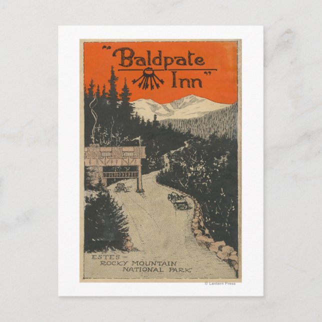 Baldpate Inn Promotional Poster # 1 Postcard (Front)