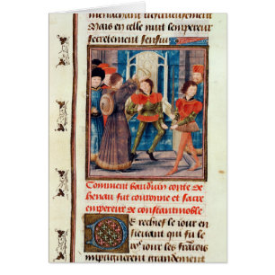Baldwin I Sixth Count of Hainaut crowned