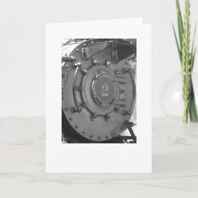 Baldwin Locomotive Card (Front)