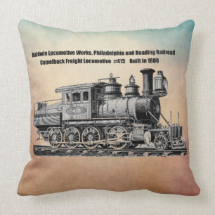 Baldwin Locomotive Works Camelback #415 Cushion
