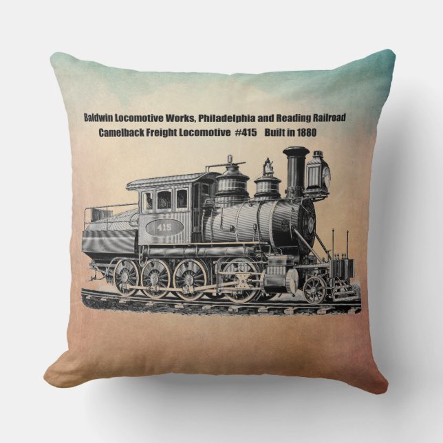 Baldwin Locomotive Works Camelback #415 Cushion (Front)