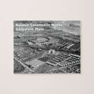 Baldwin Locomotive Works, Eddystone Pennsylvania Jigsaw Puzzle