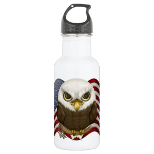 Baldwin The Cute Bald Eagle 532 Ml Water Bottle