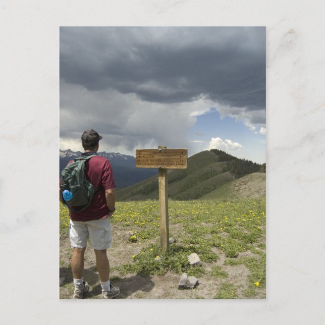 baldy trail postcard (Front)