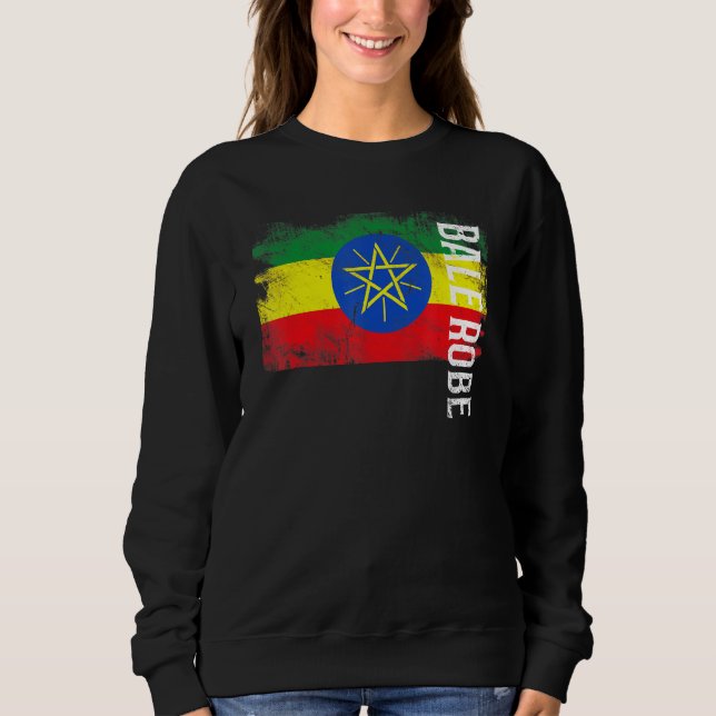 Bale Robe Ethiopia Flag For Ethiopians Men Women K Sweatshirt (Front)