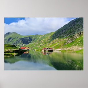 Balea Lake Reflection – Carpathian Alpine Print