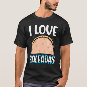 Baleada Honduran Food Comida Honduras Flag Catrach T-Shirt
