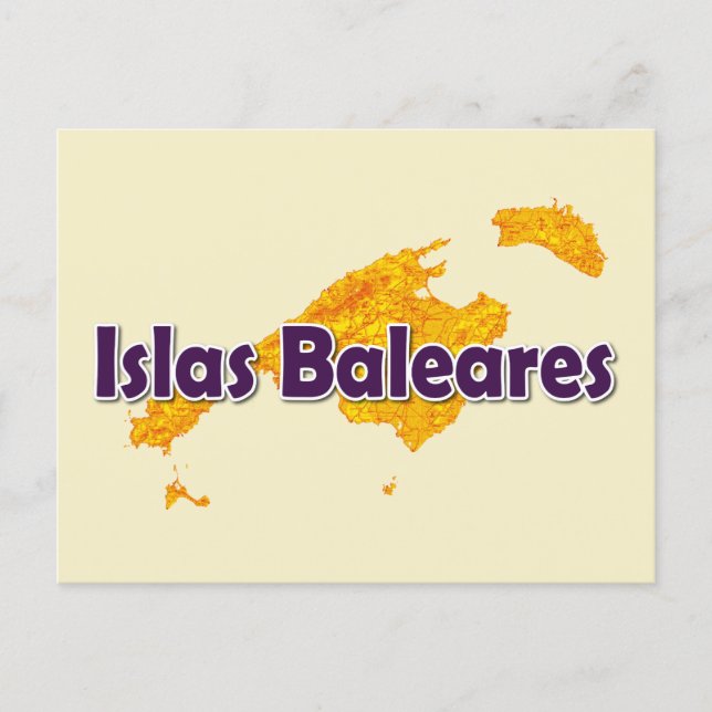 Balearic Islands Postcard (Front)