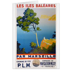 Balearic Islands Vintage French Travel