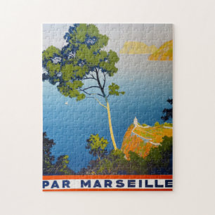 Balearic Islands Vintage French Travel Jigsaw Puzzle