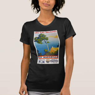 Balearic Islands Vintage French Travel T-Shirt