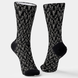 Balerion Skull Pattern Socks