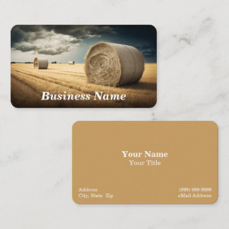 Bales of Hay Business Card