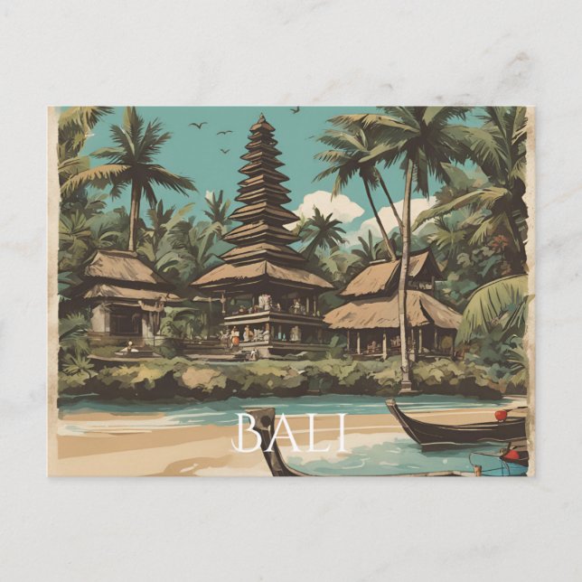Bali (10) postcard (Front)