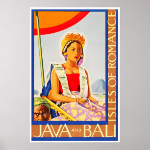 Bali Art Java Travel Poster Tourism Prin