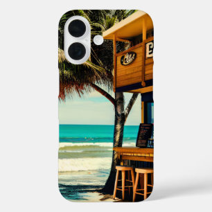 Bali Beach Cafe Bar iPhone 16 Case